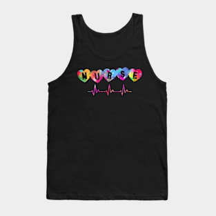 Nurse's Life Heart Stethoscope Nurse Week Tank Top